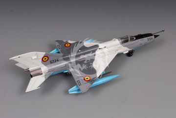 Model plastikowy MiG-21MF-75 LanceR C 'Romanian Air Force' (Premium Edition Kit), Wolfpack WP14806 skala 1/48