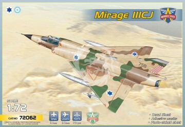 Mirage IIICJ ModelSvit 72062 skala 1/72