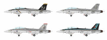 F/A-18F Super Hornet Meng  LS-013 skala 1/48