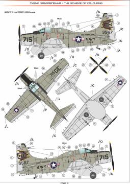 PREORDER - AD-5W SkyRaider A&A Models 7228 skala 1/72 