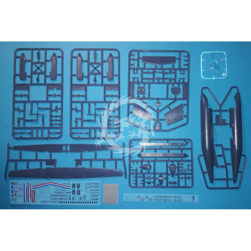 E-9A Widget DHC-8-106 Dash 8 Caribbean Coast Guard AMP 144003 skala 1/144