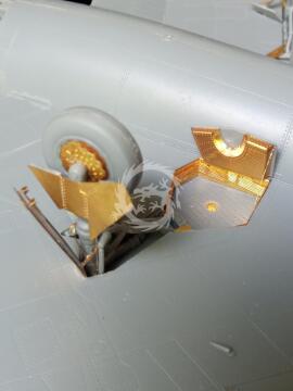 F3H-2M Demon Wheel bays Metallic Details MDR4899 skala 1/48