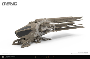 PREORDER - Dune Atreides Ornithopter (Wingspan 169 mm and length 95 mm) Meng Model MMS-011 skala 1/230