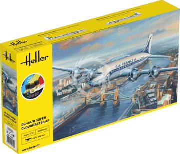 Starter Kit DC6 Super Cloudmaster AF Heller 56315 skala 1/72