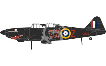 Boulton Paul Defiant NF.1 Airfix A05132 skala 1/48