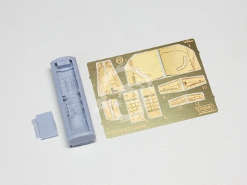 Su-33 Sea Flanker Wheel Bay Set for Hasegawa - Wolfpack WP72046 skala 1/72