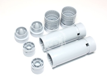 F-4C/D Phantom II J79 Engine Nozzle Set for Tamiya - Wolfpack WP32072 skala 1/32