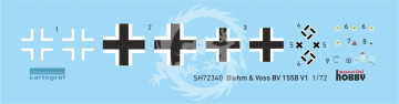  Blohm & Voss BV 155V-1 - Special Hobby SH72340 skala 1/72