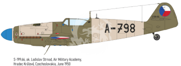  Avia S-199 ERLA canopy - Eduard 948011 skala 1/48