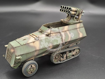 Somua Nebelwefer 42 - KM Model KM-72007 Wydruk 3D skala 1/72 