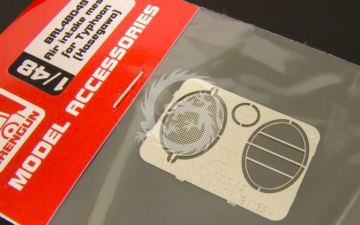 Hawker Typhoon - Air intake Mesh for Hasegawa - Brengun BRL48049 skala 1/48