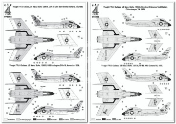 F7U-3 Cutlass - Cat 4 D72002 skala 1/72