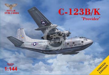  NA ZAMÓWIENIE - C-123B/K Provider military transporter - Sova-M SVM-14024 skala 1:144