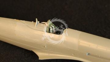 MDR48309 Metallic Details Fotele pilota Hawker Typhoon Early-Type w skali 1/48