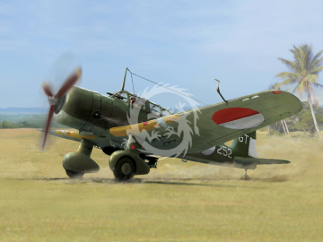 Model plastikowy IJA Type 99 Ki-51 “Sonia” at other services, WINGSY KITS D5-06, skala 1/48