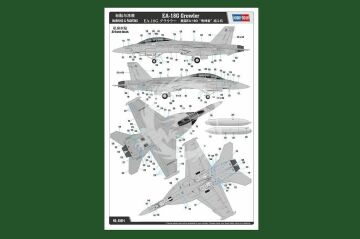 Model plastikowy EA-18G Growler HobbyBoss 85814 1:48