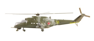 Model plastikowy MI-24 V SOVIET ATTACK HELICOPTER Zvezda 7403 skala 1/144