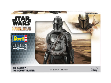 The Mandalorian - The Bounty Hunter Diorama Revell 06784 skala 1/9  Star Wars