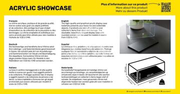 ACRYLIC SHOWCASE - gablotka na model  - Heller 95201