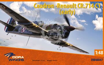 NA ZAMÓWIENIE Caudron - Renault CR.714C.1 (early) DoraWings 48047 skala 1/48