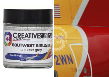 Farba Southwest Airlines chinese grey Color 30 ml - Creatve Color CC-PA068