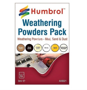 Płyny do weatheringu - Mixed Pack Of Six (9ml) Humbrol AV0021 