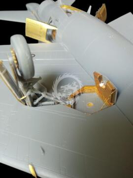 F3H-2M Demon Wheel bays Metallic Details MDR4899 skala 1/48