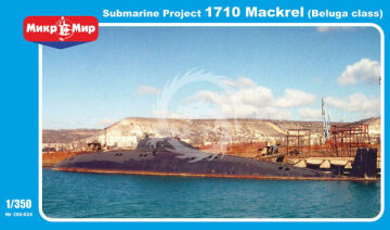 Soviet Nuclear-Powered Submarine Project 1710 Mackrel - Beluga Class MikroMir 350-024 1/350