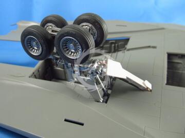  B-1B Lancer. Landing gears (Revell) Metalic Details MDR48226 skala 1/48