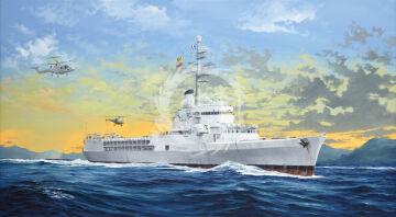 PREORDER - French Navy Helicopter Cruiser Jeanne d’Arc 2008 Trumpeter 05635 skala 1/350