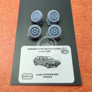 VAZ Lada 2108/09/099  wheels - Start 43 St-05 skala 1/24