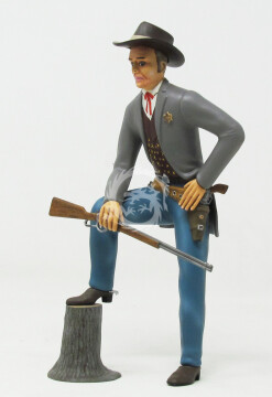  Figurka 1:8 U.S. Marshal Wyatt Earp Figure Model Kit - ATLANTIS Models AMCP278 skala 1/8