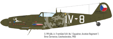  Avia S-199 ERLA canopy - Eduard 948011 skala 1/48