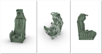 Escapac 1A-1 ejection seat (for A-4C/E/L Skyhawk) - Cat4 R48121 skala 1/48