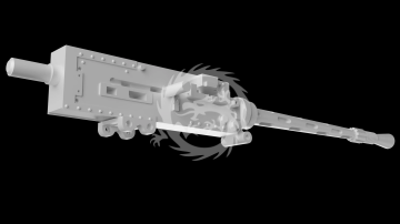 Browning .303 Mk.II Aircraft Machine Gun – 3D Printed - Metallic Details MDR72131 skala 1/72