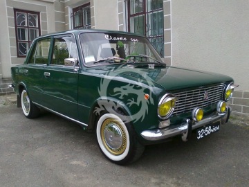 Vaz Lada 2101 wheels + decorative covers - Start43 St139 skala 1/24