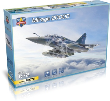 PRZEDSPRZEDAZ -  Mirage 2000D ModelSvit 72075 skala 1/72