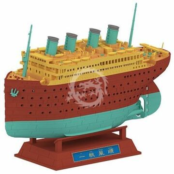 Model plastikowy Titanic Chinese Landscape w/Ink Brush Painting Diorama Suyata SL-003