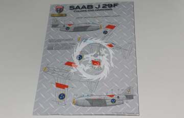 Model plastikowy Saab J 29F Pilot Replicas 48A002 skala 1/48