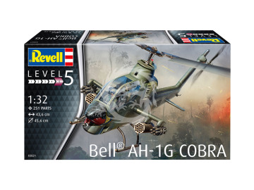 AH-1G Cobra Revell 3821 skala 1/32