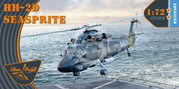 HH-2D Seasprite ADVANCED KIT Clear Prop CP72018 skala 1/72