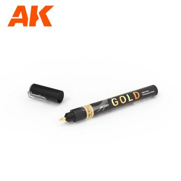Marker - METALLIC LIQUID MARKER – GOLD AK Interactive AK1301 