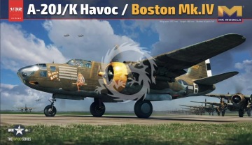 PREORDER - Douglas A-20J/K Havoc / Boston IV HONG KONG MODEL HKM01E40 skala 1/32