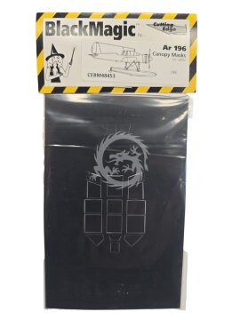 Ar 196 Canopy Masks - Black Magic Cutting Edge CEBM 48453 skala 1/48