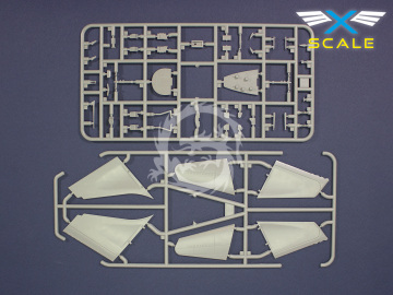 Boeing 707-124 Continental Airlines - X-Scale 144008 skala 1/144