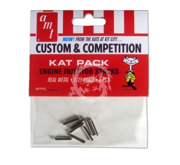 Zestaw metalowych wtryskiwaczy silnika - Metal Injector Stacks Parts Pack - AMT PP007 skala 1/25