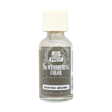 EWC-07 Weathering Color Grayish Brown (40ml) - Mr.Hobby EWC07