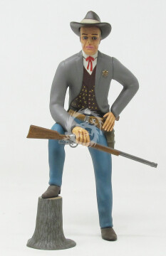  Figurka 1:8 U.S. Marshal Wyatt Earp Figure Model Kit - ATLANTIS Models AMCP278 skala 1/8