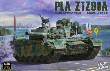 PLA ZTZ99A Chinese Main Battle Tank - Border Model BT-022 skala 1/35