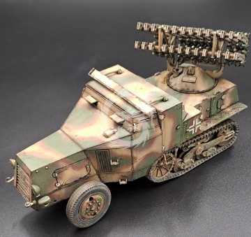  8 cm Raketenwerfer auf Fahrgestell S 303 (f) - KM Model  KM-35005 skala 1/35